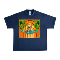 Navy sunshine on my mind Urban Heavy Tee - TumblerDesignByShophia