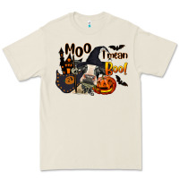 Bone Moo I Mean Boo Holstein Cow Premium Tee - LillyAllenDesigns