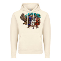 Vintage Artic God bless the USA Eagle 4th of july Vintage Hoodie - HowdyJamesFarm