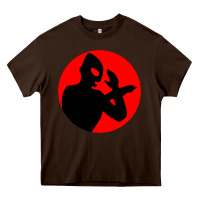 Chocolate Brown ultraman Heavy Core Tee - lanVoArt