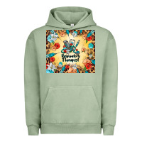 Pigment Oil Green respiratory therapist Urban Hoodie - BarkalooDesign