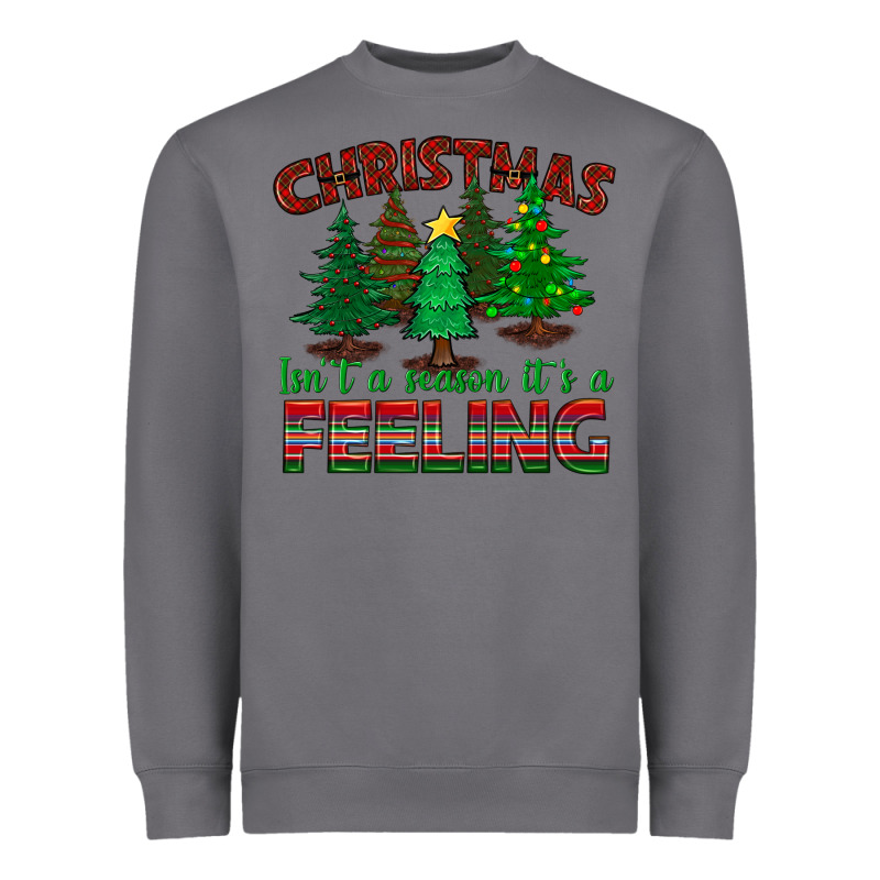 Christmas Isn't A Season It's A Feeling Heavyweight Sweatshirt by BundleAndBundleShop | Teevron