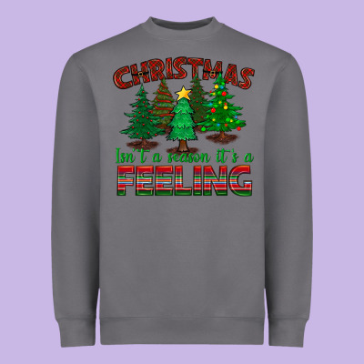Christmas Isn't A Season It's A Feeling Heavyweight Sweatshirt Designed By Bundleandbundleshop