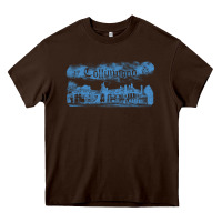 Chocolate Brown collinwood mansion from dark shadows Heavy Core Tee - lanVoArt