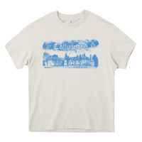Cream collinwood mansion from dark shadows Heavy Core Tee - lanVoArt