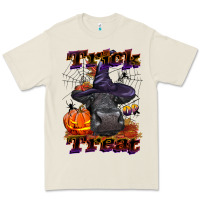 Bone Trick Or Treat Black Angus Heifer Premium Tee - LillyAllenDesigns
