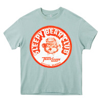 Arona sleepy bear club   70s thrift store aesthetic Heavy Core Tee - lanVoArt