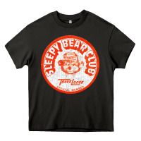 Asphalt sleepy bear club   70s thrift store aesthetic Heavy Core Tee - lanVoArt