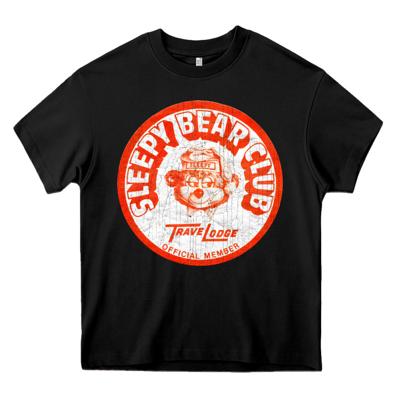 Sleepy Bear Club   70s Thrift Store Aesthetic Heavy Core Tee by lanVoArt | Teevron