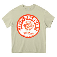 Mossy sleepy bear club   70s thrift store aesthetic Heavy Core Tee - lanVoArt