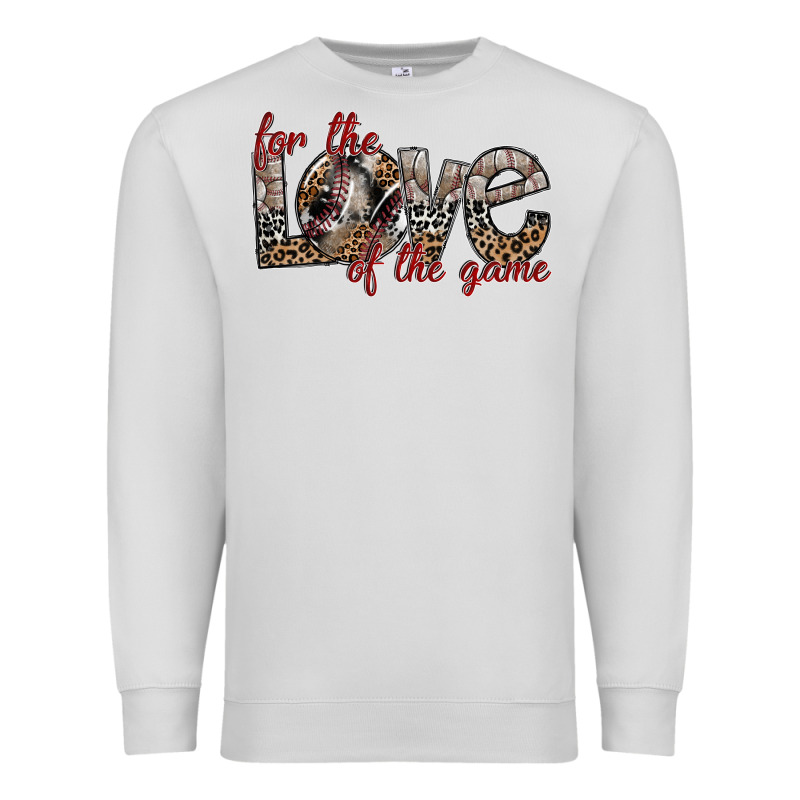For The Love Of The Game Premium Sweatshirt by SublimationCraftShop | Teevron