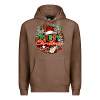 Chestnut Merry christmas Premium Hoodie - FaDigitalArtStudio