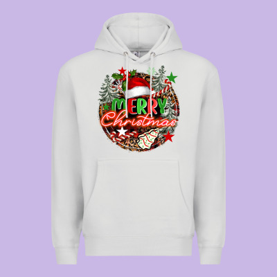 Merry Christmas Premium Hoodie Designed By Fadigitalartstudio
