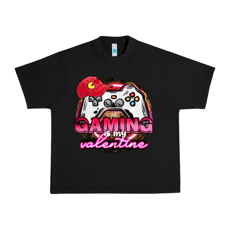 Gaming Is My Valentine Urban Heavy Tee by HowdyJamesFarm | Teevron