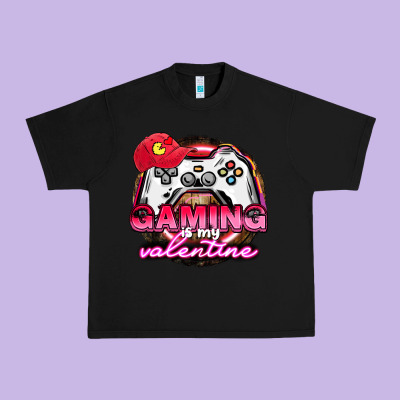 Gaming Is My Valentine Urban Heavy Tee Designed By Howdyjamesfarm