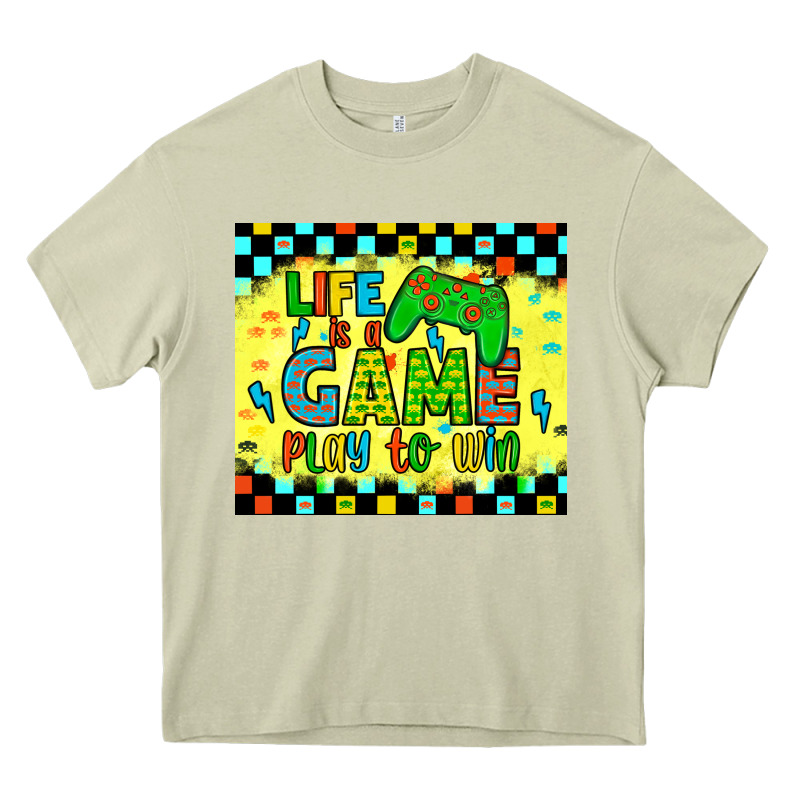 Life Is A Game Play To Win Heavy Core Tee by JahusDesignShop | Teevron