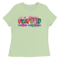 Matcha unafraid i know who holds tomorrow Ladies Tee - Artiststas