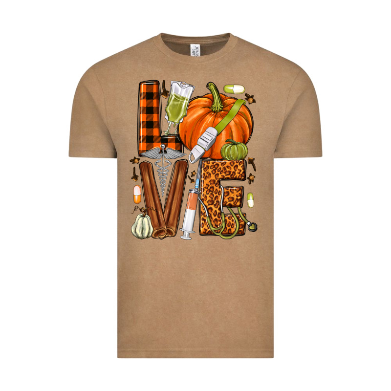 Fall Nurse Love Vintage Tee by NancyCooperArtShop | Teevron