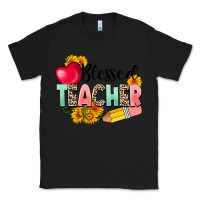 Black blessed teacher Classic Tee - NancyCooperArtShop