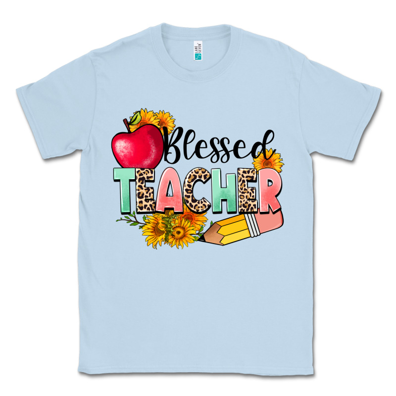 Blessed Teacher Classic Tee by NancyCooperArtShop | Teevron