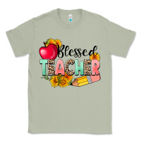 Matcha blessed teacher Classic Tee - NancyCooperArtShop
