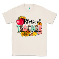 Natural blessed teacher Classic Tee - NancyCooperArtShop