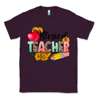 Plum blessed teacher Classic Tee - NancyCooperArtShop