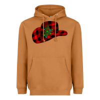 Meerkat cowboy christmas Heavyweight Hoodie - CowhideDigitalArt