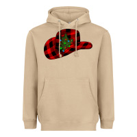 Mushroom cowboy christmas Heavyweight Hoodie - CowhideDigitalArt