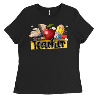Black teacher Ladies Tee - Artiststas