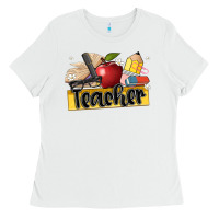 White teacher Ladies Tee - Artiststas
