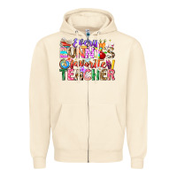 Sandshell Every Bunny Favorite Teacher Easter Zipper Hoodie - CowhideDigitalArt