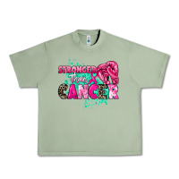 Oil Green Stronger than Cancer Urban Heavy Tee - HowdyJamesFarm