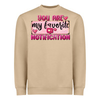 Mushroom You Are My Favorite Notification Heavyweight Sweatshirt - FaDigitalArtStudio