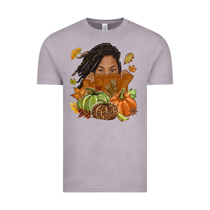 Fall With Black Girl Vintage Tee by NancyCooperArtShop | Teevron