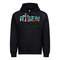 Black he is risen indeed Urban Hoodie - BarkalooDesign
