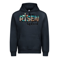 Navy he is risen indeed Urban Hoodie - BarkalooDesign