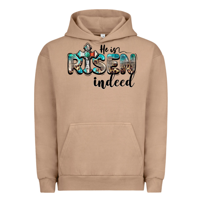 He Is Risen Indeed Urban Hoodie by BarkalooDesign | Teevron