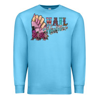 Ocean Blue nail hustler Premium Sweatshirt - SublimationCraftShop