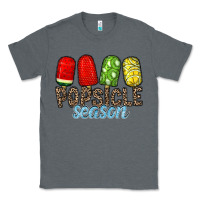 Charcoal Heather popsicle season Classic Tee - RacoonDesign