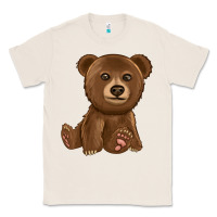 Natural bear Classic Tee - texasbilliewilder