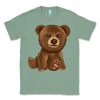 Sage bear Classic Tee - texasbilliewilder