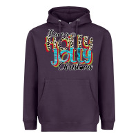 Plum have a holly jolly christmas Heavyweight Hoodie - CowhideDigitalArt