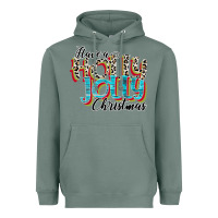 Sage have a holly jolly christmas Heavyweight Hoodie - CowhideDigitalArt
