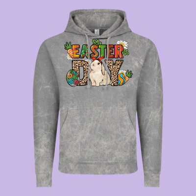 Easter Day Vintage Hoodie Designed By Howdyjamesfarm