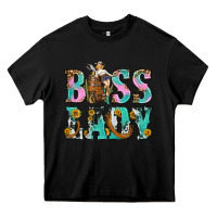 Black Boss Lady Heavy Core Tee - BundleAndBundleShop