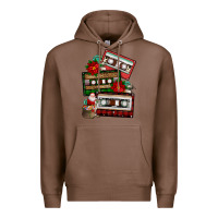 Chestnut christmas cassette gemstone Premium Hoodie - FaDigitalArtStudio