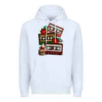 White christmas cassette gemstone Premium Hoodie - FaDigitalArtStudio