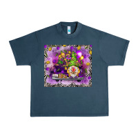 Midnight Navy gnome on the truck tumbler hjf Urban Heavy Tee - HowdyJamesFarm
