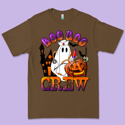 Boo Boo Crew Nurse Premium Tee Designed By Lillyallendesigns